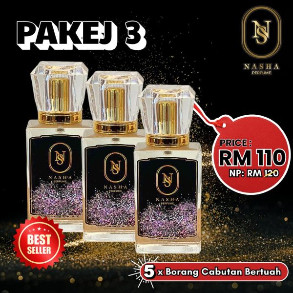 NASHA Perfume - Lovely Scented (35ML) - Image 4